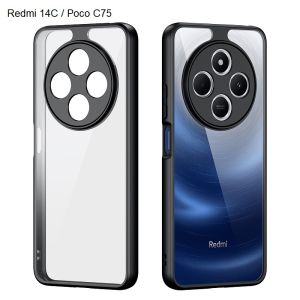 Aimo Shockproof Case For Redmi 14C A5 Poco C71 C75 Shock Resistant Dux Ducis DD Casing Cover
