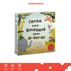 Seri Aku Cinta Islam: Cerita para Binatang dalam Al-Qur’an - Boardbook Bilingual