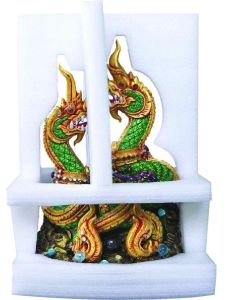 กันกระแทก กันแตก ไดคัตขึ้นรูป สำหรับพญานาค พระ ท้าวเวสสุวรรณ ฯลฯ ป้องกันการแตกหักเสียหาย ขณะขนส่ง ปลอดภัย ขั้นต่ำ 200 ชิ้น