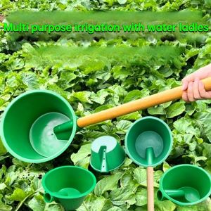 Plastic Pouring Ladle Garden Watering Scoop Thickened Fertilizer Dipper Heavy Duty Agriculture Irrigation Farming Tool