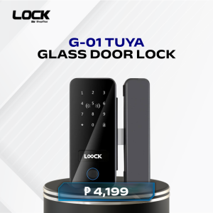 LOOCK G-01 Glass Smart Door Lock Tuya App Control
