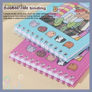 [Cumarba] หนังสือระบายสีตัวละครสัตว์คาปิบาล่าน่ารัก1ชิ้นหนังสือระบายสีการ์ตูนหมีน้อยของขวัญหนังสือระบายสีสำหรับวัยรุ่นหนังสือดูเดิลเพื่อการศึกษาสำหรับเด็ก