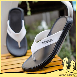 Yapak Baste Beach Flip Flops Slippers for Men (Add One Size)