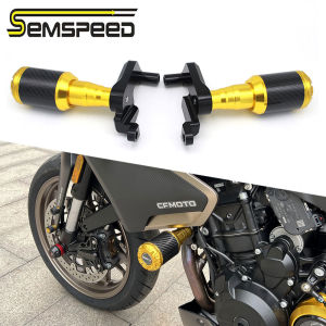 SEMSPEED Motorcycle Engine Guard Anti Crash Slider Fairing Falling Protection For CFMOTO 800NK 800 NK 2023-2024