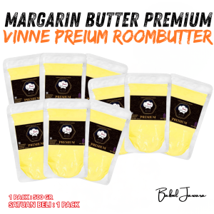 ( 1 PACK 500g ) VINNE PREMIUM RoomButter 500 Gram