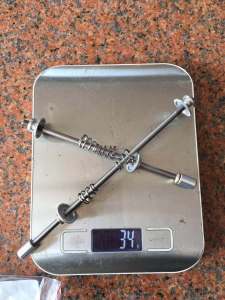 Titanium Skewers Ti Quick Release MTB Road Bike Hex M6 74mm 100mm 130mm 135mm Bicycle Slow Release QR Skewer