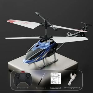 X SHOW 2.5/3.5 CH 2.4G Remote Control Helicopter USB Charging Lighting RC Aircraft Toy Funny Plated Surface RC Airplane for Boys Kids