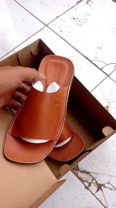 SANDAL PRIA KULIT COD ZURRU size 38 sampai 45