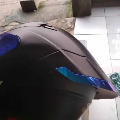 Kaca Visor ALV Genesis Iridium Red Blue Silver Clear Bening PNP / Tinggal Pasang