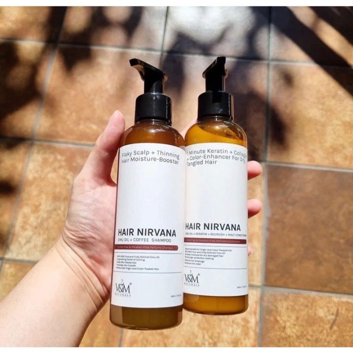 Hair Nirvana Shampoo and Conditioner Set bundle garden of freesia scent