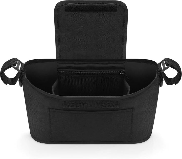 Accmor Universal Stroller Organizer, Stroller Bag Caddy Organizer, Stroller Organizer Accessories for Uppaba, Ba Jogger, Nuna, Doona, Britax Strollers
