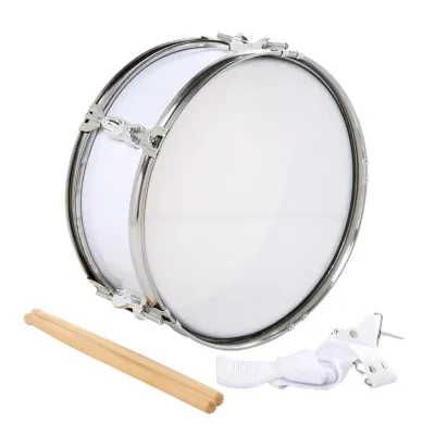 【Trusted】 13inch Snare Drum with Drumsticks Professional Music Drum Percussion Instrument Musical Drums for Children Adults Holiday Gifts