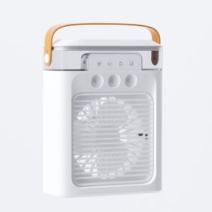 3 in 1 usb มินิ พัดลม พร้อมส่ง พัดลมไอเย็น พัดลมไอน้ํา สเปรย์พัดลม เครื่องทําความชื้น USBไฟ LED 7 สี Cold Fan พัดลมแอร์เย็น พัดลมพกพา 600ML