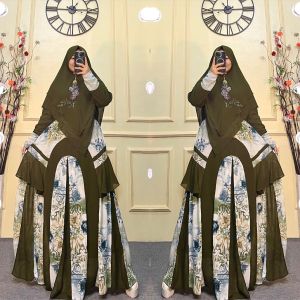 GAMIS CERUTY PRINTING BABYDOLL MURAH