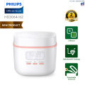 PHILIPS Mini Digital Rice Cooker 0.54L - 3 Cups For Small Families, Auto Keep Warm HD3064/62. 