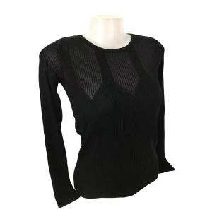 RM CASUAL SLIM FIT LONG SLEEVE KNITTED BLOUSE FOR WOMEN#992