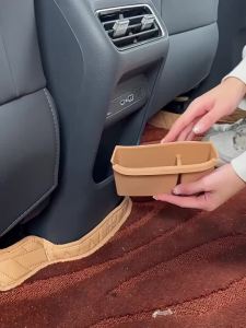 sapid Fit For Geely Starray EM‑i EX5 EM‑i Car Rear Air Outlet Storage Pad Car Trash Can Interior Organizer Container M8Y4R