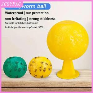 JCSYFAC  Sticky Traps Flying Insects Traps Ball Effective Fly Catcher Killer Fruit Fly Killer For Plants Catching Fruit Insects