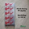 kantong plastik PP APOLLO 2kg 20 x 29 cm bening tahan panas PROMO MURAH. 