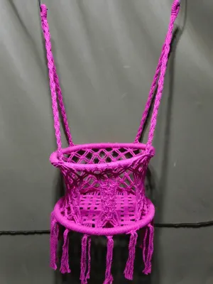 classy hammock Cotton Netted Rope Hanging Swing Chair for Adults & Kids/Swing for Balcony/Outdoor Swing Chair/Hammock Swing for Home Patio Garden Indoor/Balcony Hanging Chair