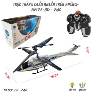 Máy bay điều khiển từ xa BF122-3D màu bạc