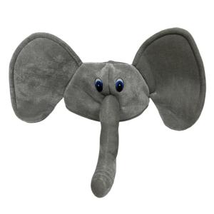 Creative Elephant Hat Comfortable Plush Headgear Hat Carnivals Party Headwear Halloween Costume Hat for Formal Event