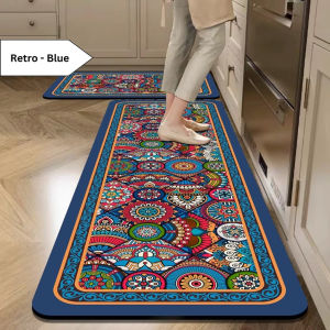 Ready Stock 40x60/50x80/60x90cm Anti-Slip Diatom Bath Mat Karpet Alas Kaki Floor Mat Kitchen Mat Alas Pintu Alas Pelapik Bathroom Toilet Bilik Air Bilik Tidur Permaidani Soft Textiles Tikar tandas Alas lantai Minimalist Moden Design