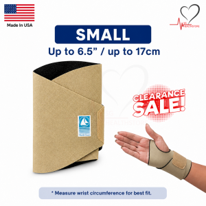 [CLEARANCE][SG READY STOCK] Comfortprene Long Wrist Wrap Support | Adjustable Compression Wrist Brace for Sports Strain & Daily Use