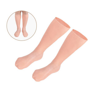 1 Pair Silicone Moisturizing Long Socks Elasticity Whitening Anti Cracking Foot Socks