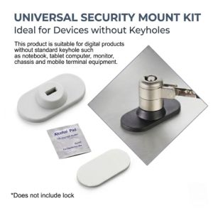 Laptop Tablet Anti-Theft Lock Hole Buckle Safety Kit