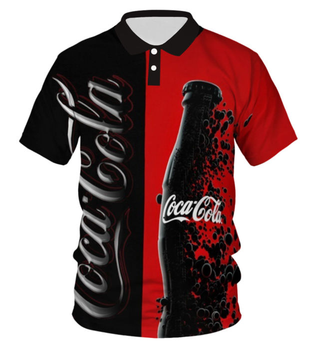 Coca Cola T Shirt Design Coca-Cola Warped Coke Can Men's Short