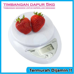 TIMBANGAN DIGITAL MANGKOK / Timbangan Kue Digital Electronic/TIMBANGAN DAPUR 5 kg x 1g