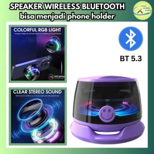 Speaker Bluetooth RGB Magnetic G200 Pengeras Suara Portable Waterproof Rechargeable Lampu LED 12 JAM