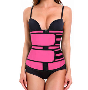 Twilight Body Shaper Waist Trainer for Women Shapewear Belly Girdles Waist Trimmer Cincher Sweat Belt Tummy Control Corset Adjustable Slimming Fitness Worktout Body Shaper Belt