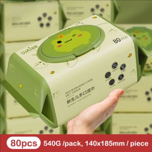 Baby Wet Wipes Unscented 80 sheets Moist Baby Wet Tissue