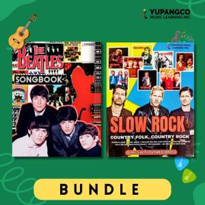 BEATLES SONGBOOK/SLOW ROCK  COUNTRY FOLK COUNTRY ROCK VOL.1 - SONGBOOK WITH GUITAR CHORDS - BUNDLE