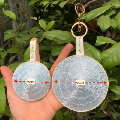 Móc khoá Nón Lá Lụa mini xinh xắn - Charm móc khoá làm quà tặng