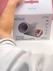 ✅【SG】Blood Pressure Monitor Tunnel Arm Type Digital BP Machine Cuff Free Voice Backlight Type-C