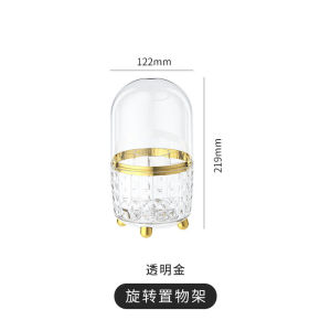 Shopclassyshop premium Dustproof 360° Rotating Makeup Brush and Cosmetic Storage Holder Brush organizer