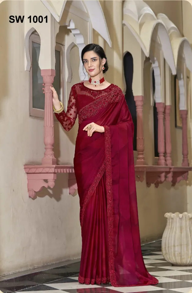 Designer Saree Dinner saree Party Wear Saree Fancy Saree Dinner