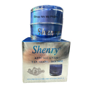 Kem Mờ Nám Tàn Nhang Dưỡng Trắng Da Cấp Ẩm Ngừa Nhăn Da SHENRY 20GR