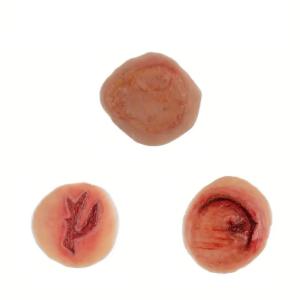 Sheet Skin Tears Moulage Fake Scar Bloody Terror Wound Scary Blood Simulated Combat Injuries FX Mass Casualty