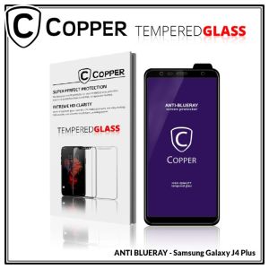Samsung J4 plus - COPPER Tempered Glass ANTI-BLUERAY (Full Glue)