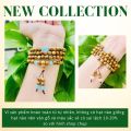 Chuỗi 108 hạt trầm hương mix đá màu theo mệnh, vòng tay trầm hương tự nhiên Vạn An Home, mang đến may mắn, hạnh phúc, bình an, tài lộc. 