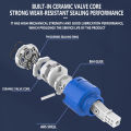 GUGA Shower Set 4 in 1 Stainless Steel Rain Shower Bathroom Premium Shower Rain Hot and Cold Shower Set. 