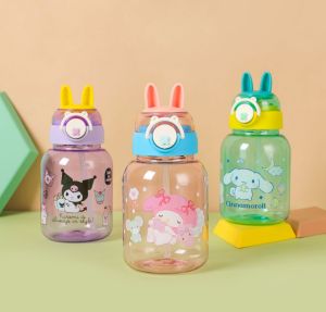 Botol Minum Anak Lucu Dan Unik Botol Kuromi Melody Cinnamonroll 600ml KML 0107