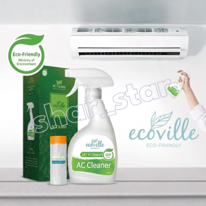 Ecoville Eco-Friendly DIY Air Conditioner Cleaning Detergent Odor Removal Mold Removal Cleaner 500ml AC Spray
