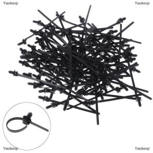 [COD] Yaokeqi Removable Threaded M6 M8Hole Nylon Plastic Vehicle Cable Tie Car Retainer
