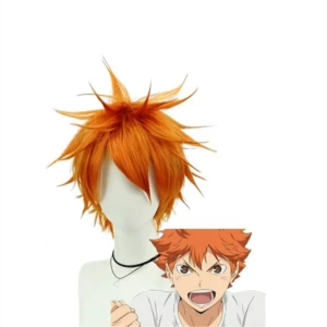 Anime Haikyuu Karasuno High School Volleyball Club Cosplay Costume Shoyo Hinata Sportswear Jerseys Uniform wig
