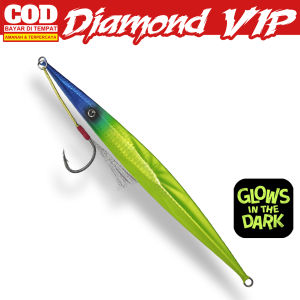 Metal Jig 100g Diamond VVIP Master of Jigging VIP Handmade Made in Indonesia